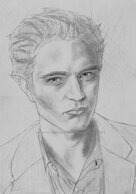 Dean Sidwell Art. Leaving: Edward Cullen pencil drawing - Work in progress pic